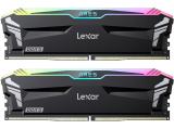 32 GB = KIT 2X16GB DDR5 6400 за компютър LEXAR ARES RGB Black LD5EU016G-R6400GDLA снимка №3