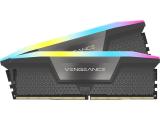 64GB = KIT 2X32GB DDR5 5600 за компютър Corsair Vengeance RGB Grey CMH64GX5M2D5600Z40 снимка №2