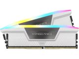 32 GB = KIT 2X16GB DDR5 6000 за компютър Corsair Vengeance RGB White CMH32GX5M2D6000Z38W снимка №3