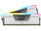 32 GB = KIT 2X16GB DDR5 6400 за компютър Corsair Vengeance RGB White CMH32GX5M2B6400Z32W снимка №2 32 GB = KIT 2X16GB DDR5 6400 за компютър Corsair Vengeance RGB White CMH32GX5M2B6400Z32W снимка №2