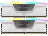 32 GB = KIT 2X16GB DDR5 6400 за компютър Corsair Vengeance RGB White CMH32GX5M2B6400Z32W снимка №3 32 GB = KIT 2X16GB DDR5 6400 за компютър Corsair Vengeance RGB White CMH32GX5M2B6400Z32W снимка №3