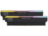 32 GB = KIT 2X16GB DDR5 6000 за компютър KLEVV Urban V RGB Jet Black KD5AGUA80-60B280V снимка №2