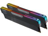 32 GB = KIT 2X16GB DDR5 6000 за компютър KLEVV Urban V RGB Jet Black KD5AGUA80-60B280V снимка №3