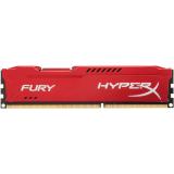 4GB DDR3 1866 за компютър Kingston HyperX FURY Red Series HX318C10FR/4 снимка №2 4GB DDR3 1866 за компютър Kingston HyperX FURY Red Series HX318C10FR/4 снимка №2
