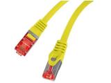 Lanberg Patch cable Cat. 6 S/FTP LSZH CU 3m Yellow Fluke Passed снимка №3