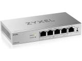 Описание и цена на аксесоари Zyxel Zyxel GS1200-5HPV3 5-Port Gigabit PoE+ web/smart managed NEW