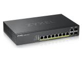 Описание и цена на аксесоари Zyxel 8+2P Zyxel GS2220-10HP POE M RM NEW