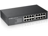 Zyxel 16-Port Gigabit Unmanaged Switch Slimline GS1100-16ES-EU0101F - Суичове