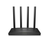 TP-Link Безжичен рутер TP-LINK Archer C80, AC1900,двулентов,5x GbE,3x3 MU-MIMO,4 антени NEW - Рутери