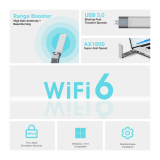 TP-Link Безжичен адаптер TP-LINK Archer TX20UH, AX1800, двулентов,USB 3.0, Wi-fi 6 NEW снимка №3