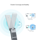 TP-Link Безжичен адаптер TP-LINK Archer TX20UH, AX1800, двулентов,USB 3.0, Wi-fi 6 NEW снимка №4