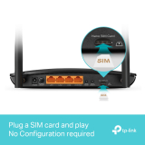 TP-Link Безжичен рутер TP-LINK Archer MR505, AC1200, 4G+ Cat6, 4 GB ports, SIM NEW снимка №5