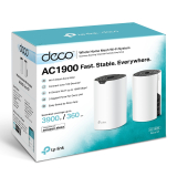 TP-Link Безжичен рутер TP-LINK Deco S7(2-pack), AC1900, 3xGbE, MU-MIMO, Mesh NEW снимка №5 TP-Link Безжичен рутер TP-LINK Deco S7(2-pack), AC1900, 3xGbE, MU-MIMO, Mesh NEW снимка №5