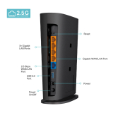 TP-Link Безжичен рутер TP-LINK Archer AX80, AX6000, 1x2.5GbE, 4xGbE, 4x ант. 1xUSB 3.0 NEW снимка №3 TP-Link Безжичен рутер TP-LINK Archer AX80, AX6000, 1x2.5GbE, 4xGbE, 4x ант. 1xUSB 3.0 NEW снимка №3