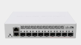 MikroTik Комутатор MikroTik CRS310-1G-5S-4S+IN, 800 MHz CPU, 256 MB RAM, 4xSFP+, 5xSFP NEW - Суичове