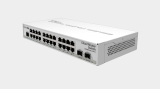 MikroTik Комутатор MikroTik CRS326-24G-2S+IN, 24xGE, 2xSFP+, 800MHz, 512MB, L5, desktop NEW - Суичове