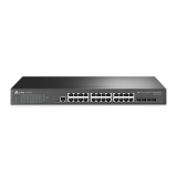 Суичове TP-Link Комутатор TP-LINK SG3428, 24x Gigabit порта + 4 SFP слота, L2+, VLAN, IPv6 NEW TP-Link Комутатор TP-LINK SG3428, 24x Gigabit порта + 4 SFP слота, L2+, VLAN, IPv6 NEW - Суичове