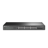 TP-Link Комутатор TP-LINK SG3428X, 24Gbit порта L2+, 4x10GE SFP+ слота, физ. стекира NEW - Суичове