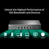 TP-Link Комутатор TP-LINK TL-SX105, 5x 10GbE портa, fanless NEW снимка №5 TP-Link Комутатор TP-LINK TL-SX105, 5x 10GbE портa, fanless NEW снимка №5