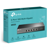TP-Link Комутатор TP-LINK TL-SX105, 5x 10GbE портa, fanless NEW снимка №6 TP-Link Комутатор TP-LINK TL-SX105, 5x 10GbE портa, fanless NEW снимка №6