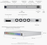 Ubiquiti Комутатор Ubiquiti USW-Pro-Max-48-PoE, 16x2.5Gb, 32xGb PoE+, 4x10G SFP+ NEW снимка №4 Ubiquiti Комутатор Ubiquiti USW-Pro-Max-48-PoE, 16x2.5Gb, 32xGb PoE+, 4x10G SFP+ NEW снимка №4