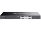 Описание и цена на 16 port TP-Link Omada Switch 16x GE SG2218 (JetStream) 2xSFP V1.3