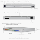 Ubiquiti Комутатор Ubiquiti USW-Pro-Max-24-PoE,8x2.5Gb,16xGb PoE/8 PoE+/8PoE++,2x10G SFP+ NEW снимка №4