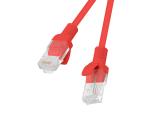 Описание и цена на лан кабел Lanberg Patchcord Cat5E 1m Red - PCU5-10CC-0100-R