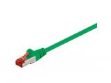 Описание и цена на лан кабел Goobay Cable Cat6 S/FTP 1m green RJ45/RJ45