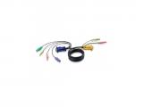 Aten 2L-5302P - keyboard / mouse / video / audio - 1.83 m - кабели и букси