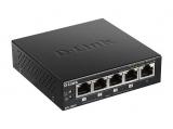 Описание и цена на 5 port D-Link DGS-1005P 5-Port Desktop Gigabit PoE+