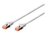Digitus SFTP patch cable CAT6 25cm - gray лан кабел кабели и букси RJ45 Цена и описание.
