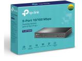 TP-Link 9-портов 10/100Mbps Desktop комутатор TL-SF1009P с 8-PoE+ порта снимка №6