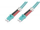 Описание и цена на оптичен кабел Digitus Fiber Optic Multimode Patch Cord 3m, OM 3, LC / LC