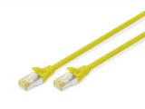 Digitus CAT 6A S/FTP patch cable 3m yellow оптичен кабел кабели и букси RJ45 Цена и описание.