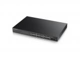 ZyXEL GS1900-24HP, 24 port managed, Gigabit, PoE, Rack-Mount снимка №2