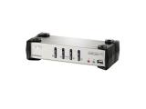 Описание и цена на KVM Aten KVMP switch CS1734B 4-port, PS/2-USB, VGA, Audio, OSD