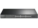 TP-Link JetStream SG3428XMP 24-Port Gigabit and 4-Port 10GE SFP+ L2+ Managed Switch with 24-Port PoE+ снимка №3