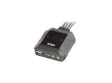 Aten CS22DP -2-Port USB DisplayPort Cable KVM Switch with Remote Port Selector  - Суичове