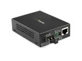 StarTech Gigabit Ethernet Fiber Media Converter - Compact - 850nm MM LC - 550m снимка №2
