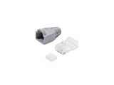 LogiLink Modular Plug RJ45 Cat.6 Unshielded Grey 100 pcs - MP0023 снимка №2