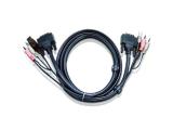 Aten 2L-7D02U - Video- / USB- / Audio-Kabel - 1.8 m - кабели и букси