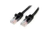 Описание и цена на лан кабел StarTech 10m Black Cat5e Snagless patch cable