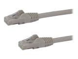 StarTech 3m CAT6 Grey Snagless patch cable  - кабели и букси