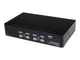 Описание и цена на KVM StarTech 4 Port Professional VGA USB KVM Switch with Hub