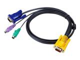 Aten keyboard / video / mouse KVM Cable 3m, 2L-5203P - кабели и букси