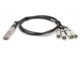 Digitus 40G QSFP+ to 4x SFP+ Direct Attach Cable 1m снимка №2 Digitus 40G QSFP+ to 4x SFP+ Direct Attach Cable 1m снимка №2