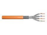 Digitus Cat 7 S/FTP Professional bulk cable - 100 m - orange, DK-1743-VH-1 лан кабел кабели и букси - Цена и описание.