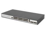 Описание и цена на 24 port Digitus 24-Port Gigabit Switch, 19 Inch, Managed, 2 Uplinks
