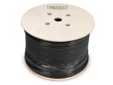 Digitus Cat 7 S/FTP burial installation cable, 500 m, simplex, black снимка №2 Digitus Cat 7 S/FTP burial installation cable, 500 m, simplex, black снимка №2